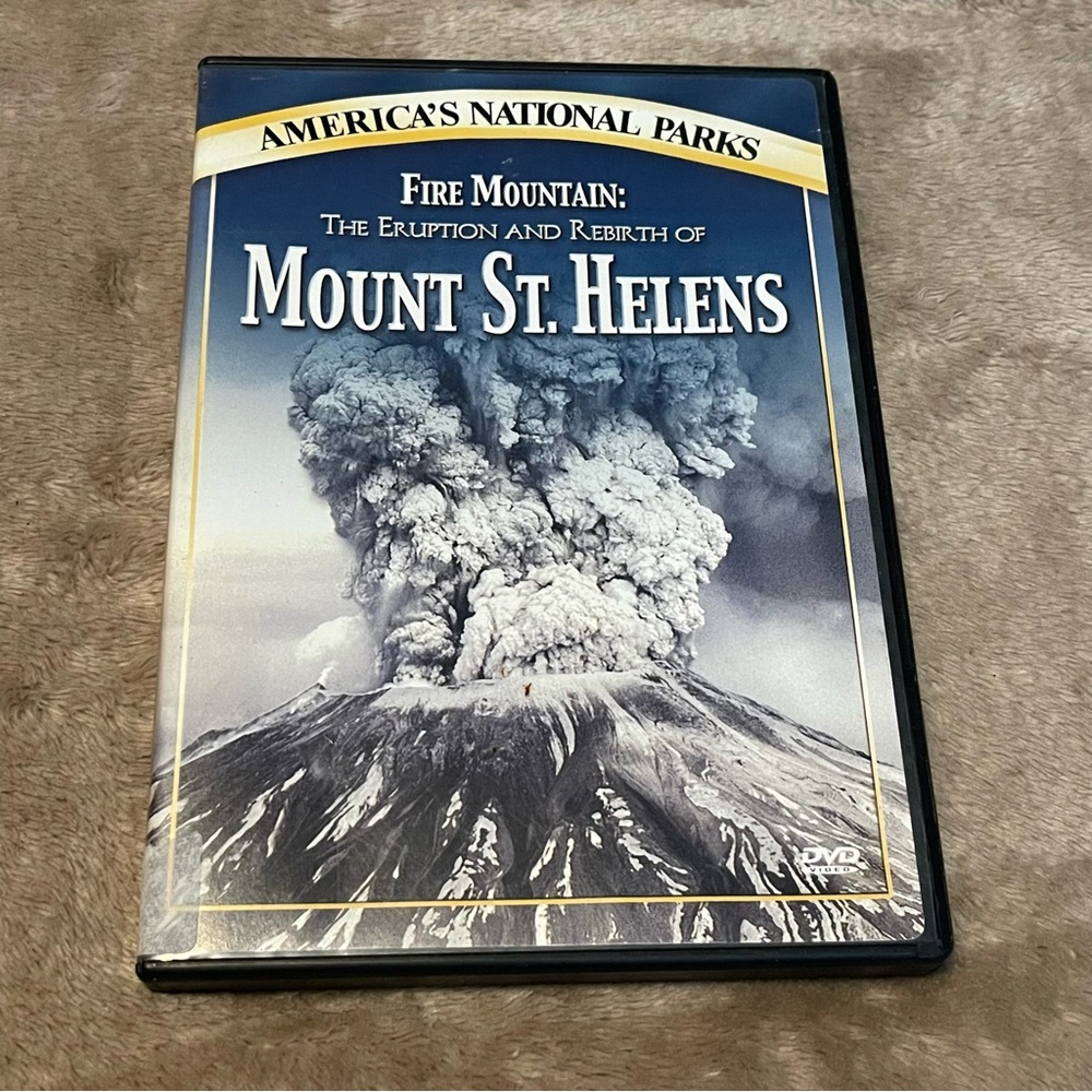 Fire Mountain: Eruption & Rebirth of Mount St. Helens DVD 2003 America’s NP